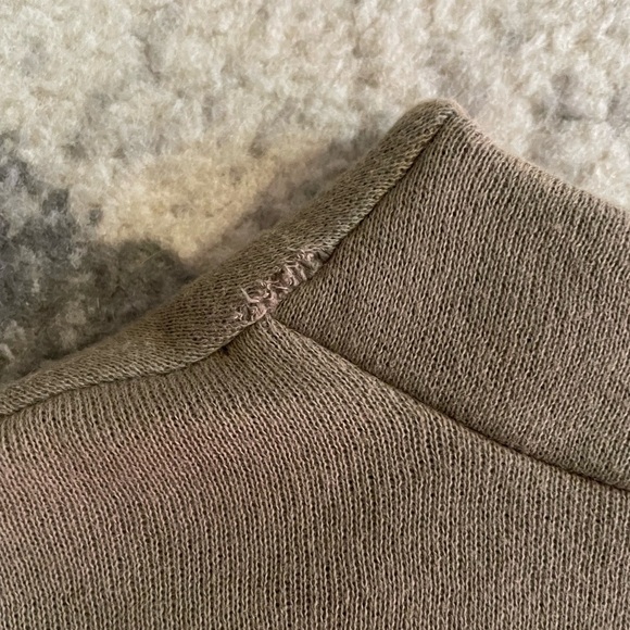 Madewell Light Olive Green Sweater - Picture 2 of 5